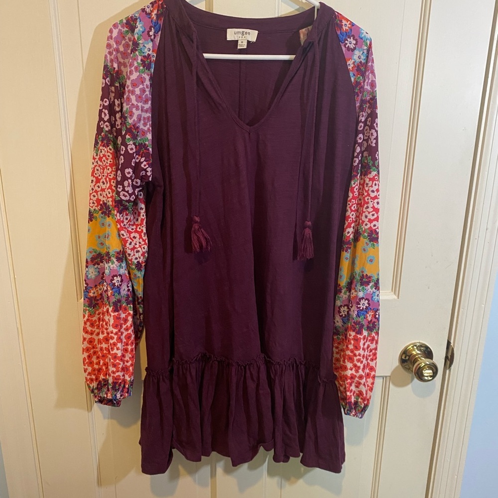 Women's Umgee Long Sleeved Blouse - MEDIUM